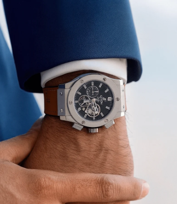Hublot - Classic Fusion Automatic Skeleton Chronograph Watch (A+) Ⓢ