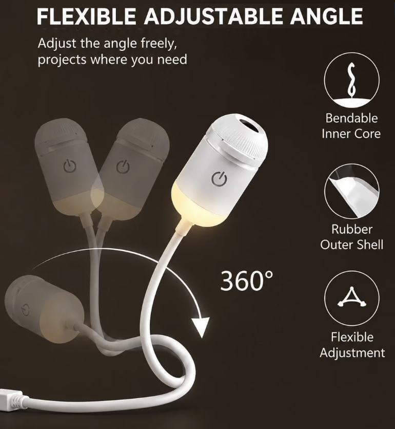 portable mini USB starry sky projection lamp