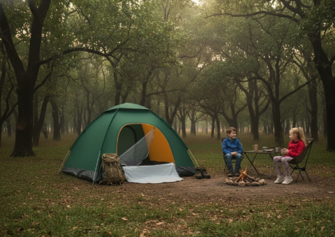 outdoor dome camping tent